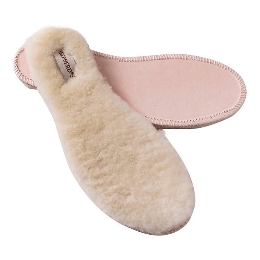 Shepherd of Sweden Real Sheepskin Insole Comfort Fluffy Creme
