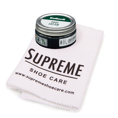 Collonil Shoe Cream Polish 60ml and Supreme Cloth