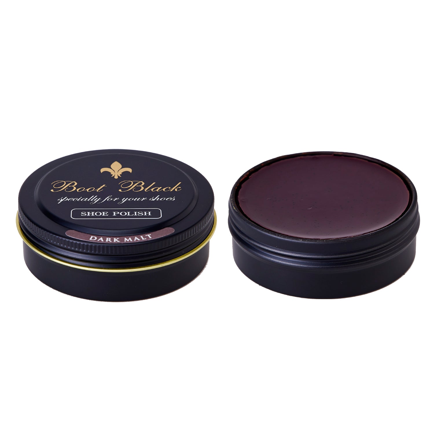 Boot Black Wax Shoe Polish 50ml