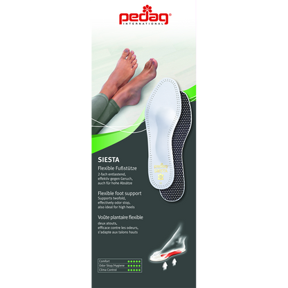 Pedag Siesta Comfort Insoles White Leather