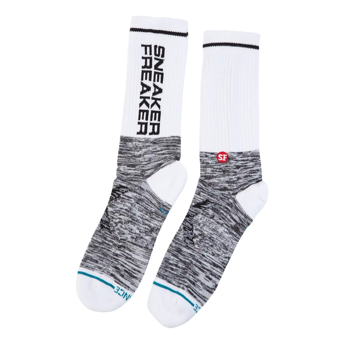 Stance Infiknit Sneaker Freaker White Crew Socks