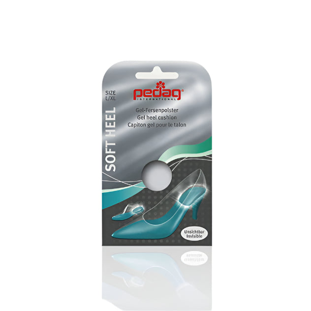 Pedag Soft Heel Invisible Gel Cushion for Pain Relief & Comfort