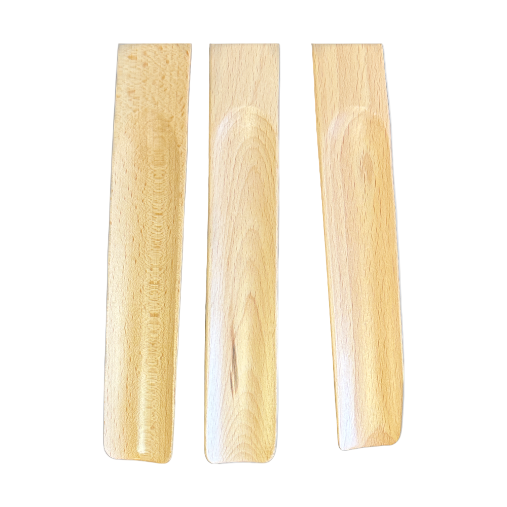 Springyard Beech Wood Shoehorns 38cm 3Pcs