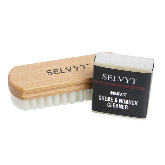 Selvyt Crepe Brush and suede block B102