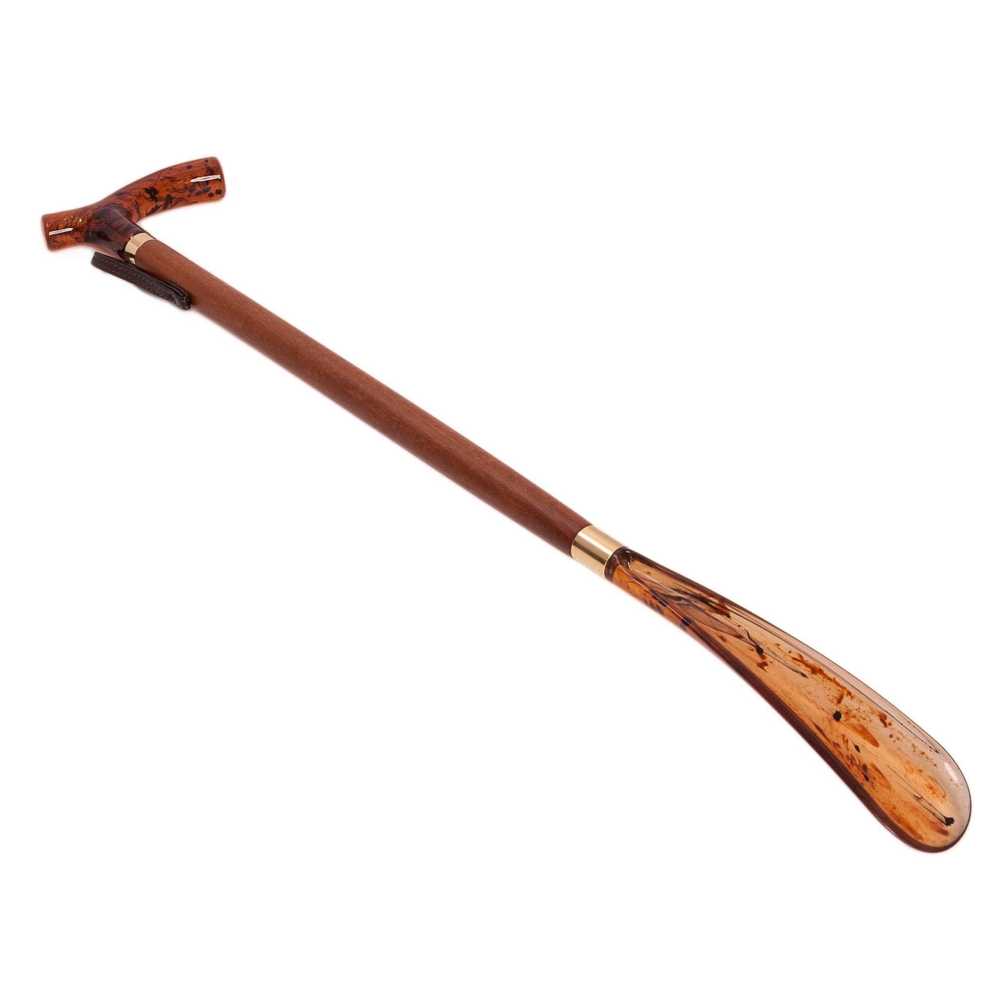 Shoe Horn with Riding Crop Handle | 56cm Luxury Shoe Horn – LoveLeatherCare