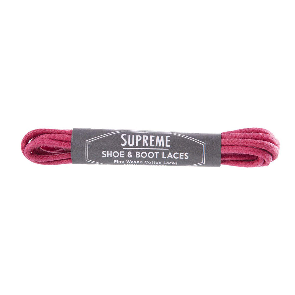 Supreme Shoe Cotton Laces Fuchsia Pink