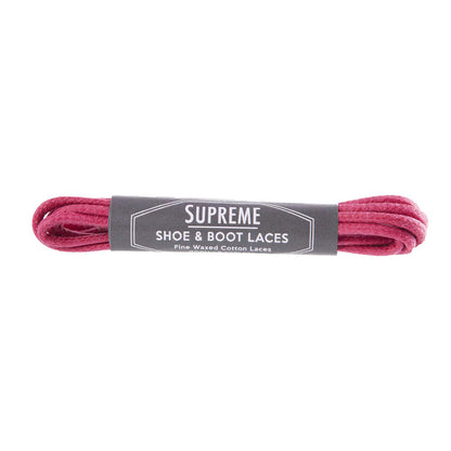 Supreme Shoe Cotton Laces Fuchsia Pink