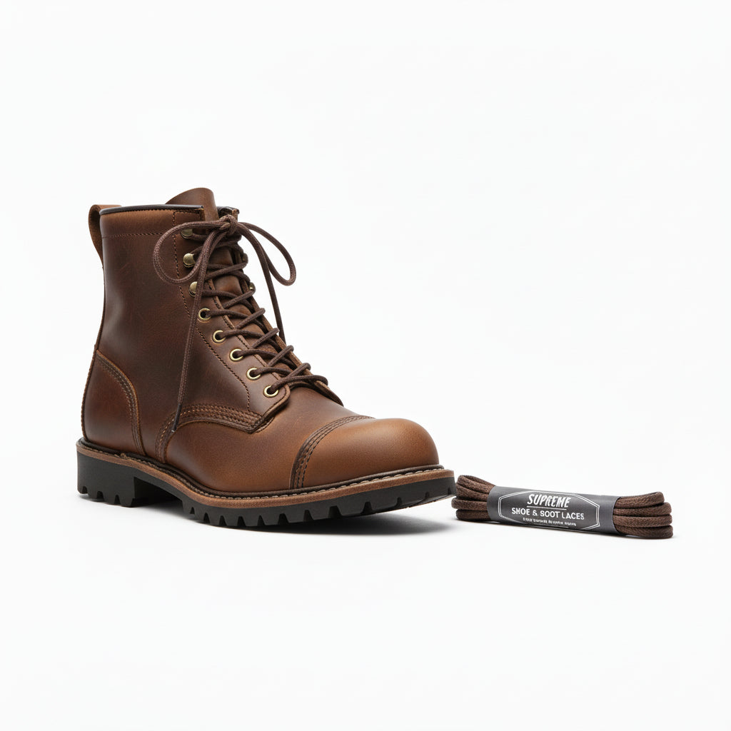 Supreme Shoe Care Fine Wax Cotton Laces