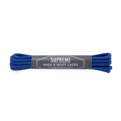 Supreme Shoe Cotton Laces cobalt blue