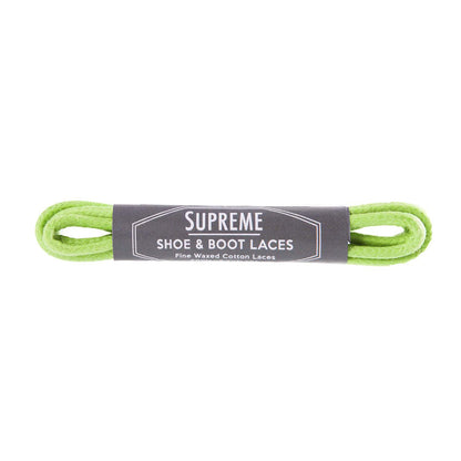 Supreme Shoe Cotton Laces green