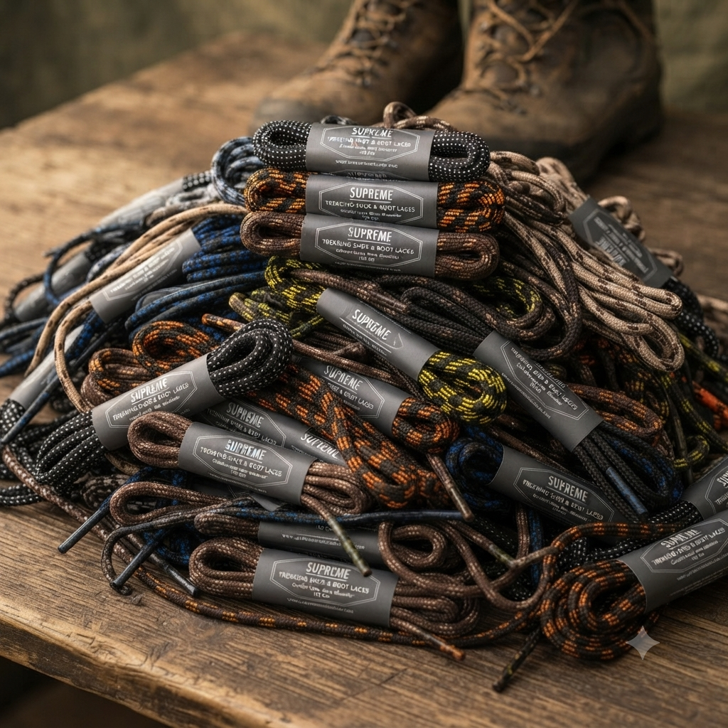 Supreme Shoe Care Trekking Laces Fleck