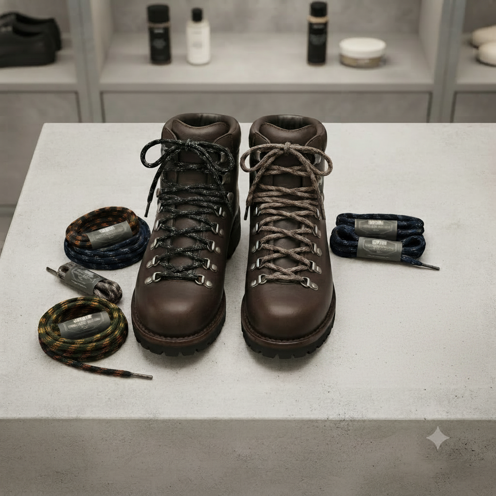 Supreme Shoe Care Trekking Laces Fleck