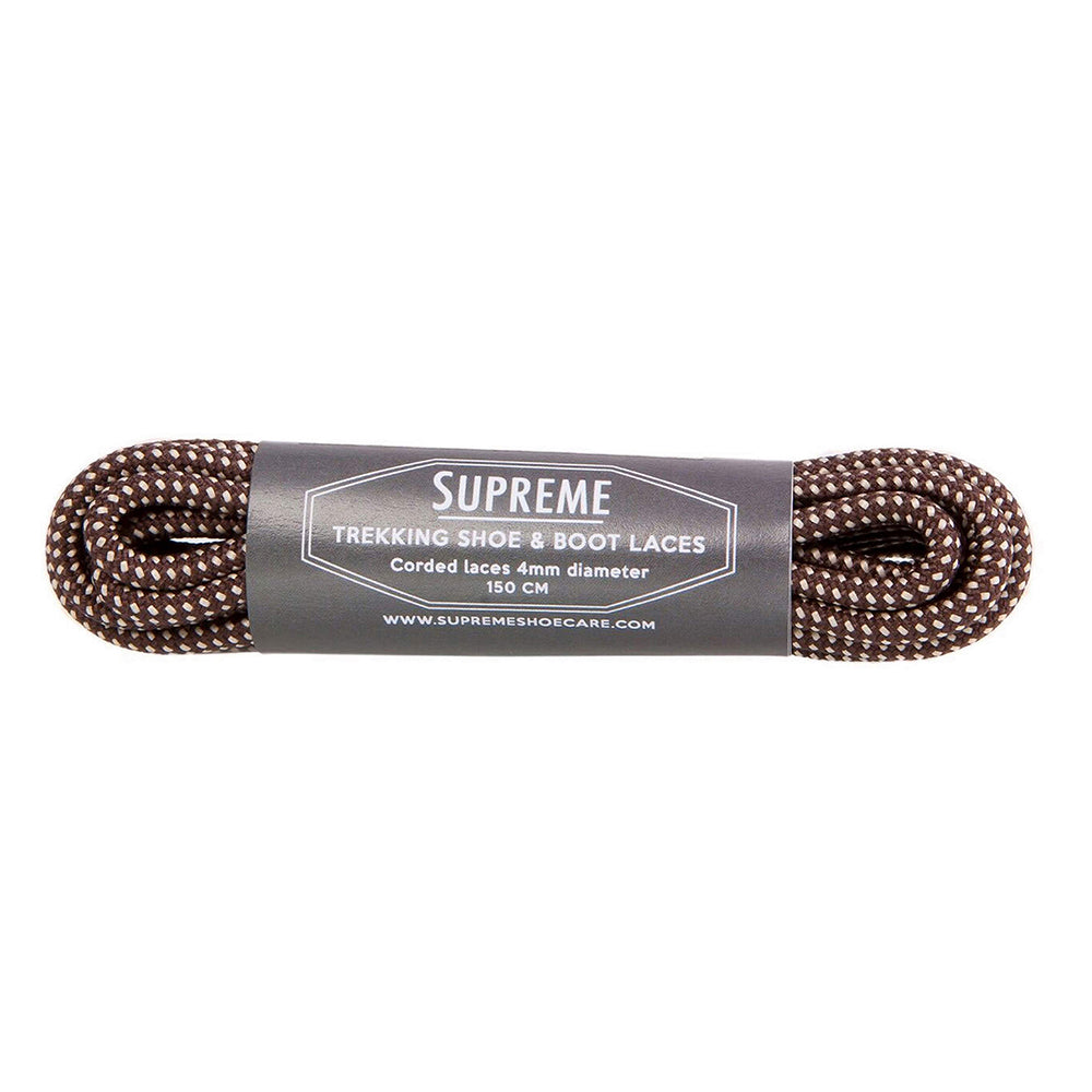 Supreme Trekking Laces Pinpoint brown beige