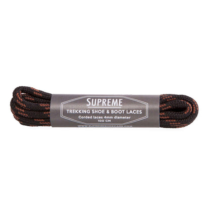 Supreme Trekking Shoe boot laces black brown