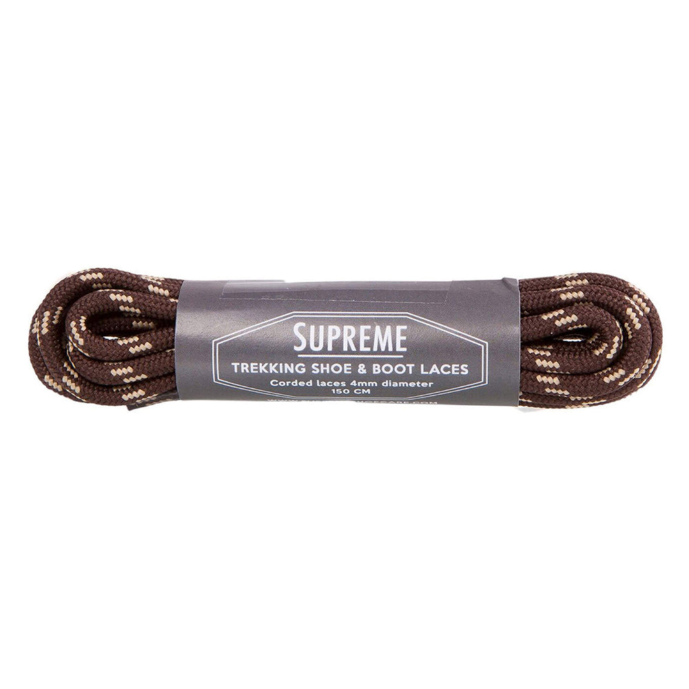 Supreme Trekking Shoe boot laces brown beige