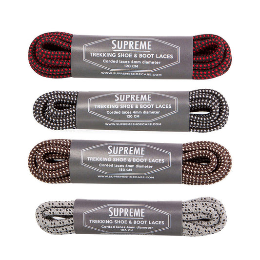 Supreme Shoe Care Trekking Laces Pinpoint