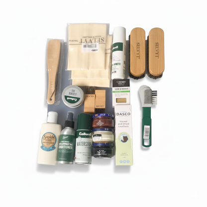 Ultimate Valet Box - Premium Leather, Suede & Sneaker Care Kit