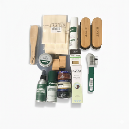 Ultimate Valet Box - Premium Leather, Suede & Sneaker Care Kit