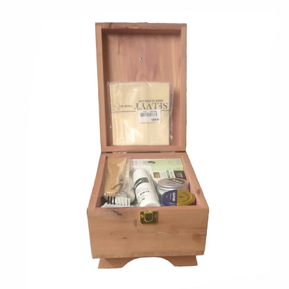 Ultimate Valet Box - Premium Leather, Suede & Sneaker Care Kit