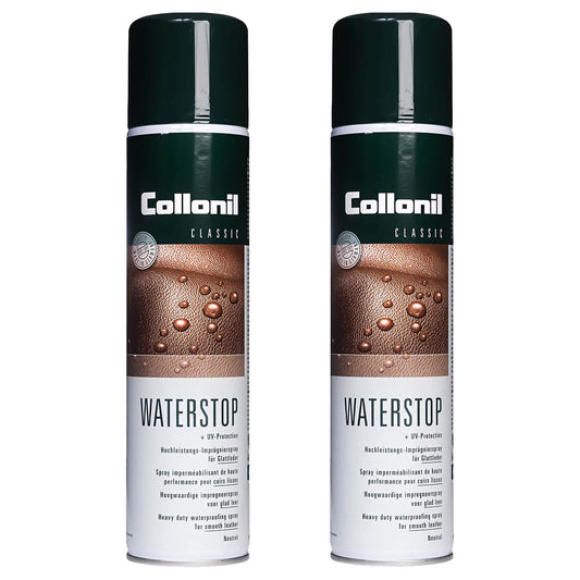 Collonil Waterstop 400ml Spray Shoe Treatments 2Pcs