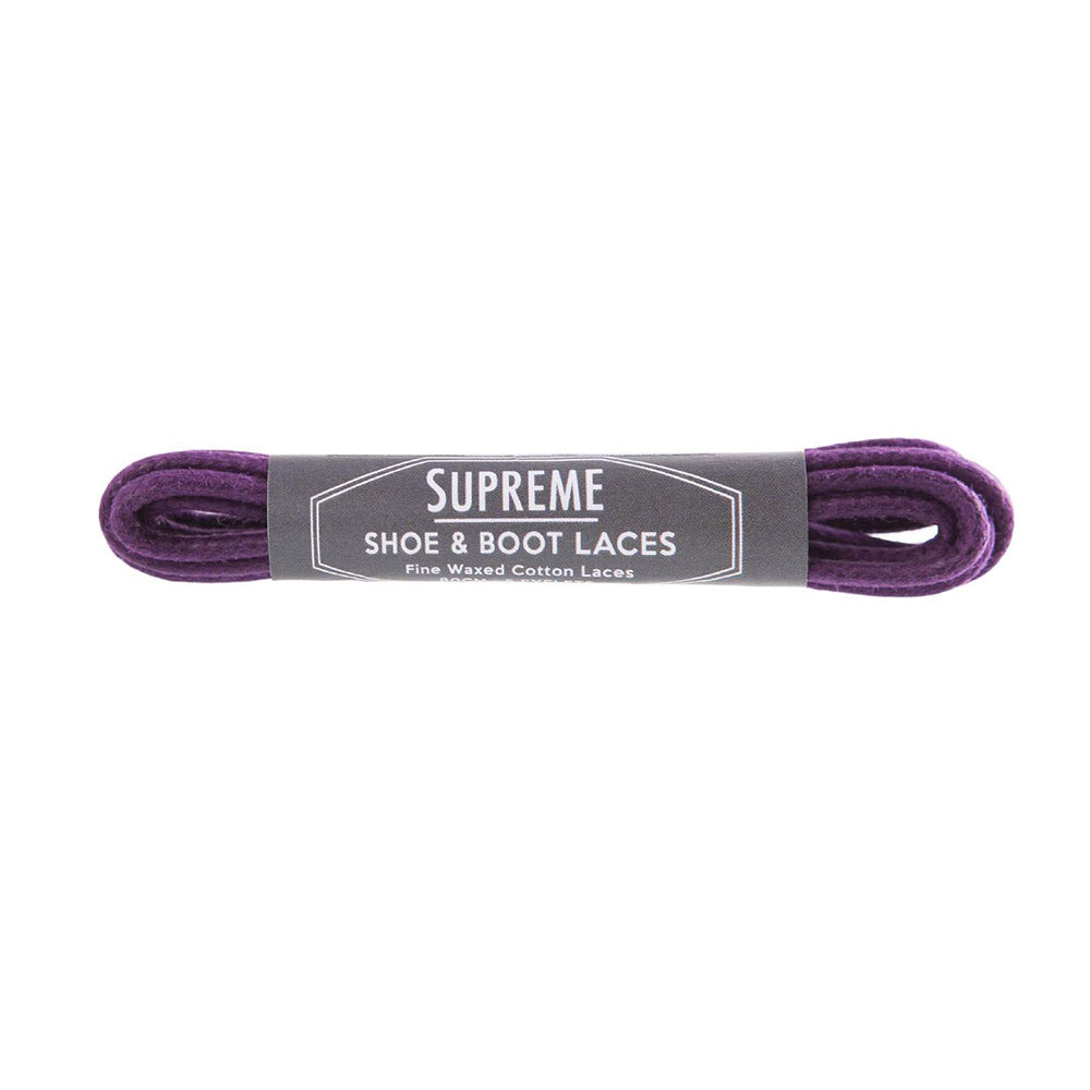 Supreme Shoe Care Fine Wax Cotton Laces