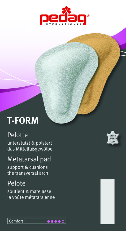 Pedag T-Form Metatarsal Pad - Supports & Cushions The Arch