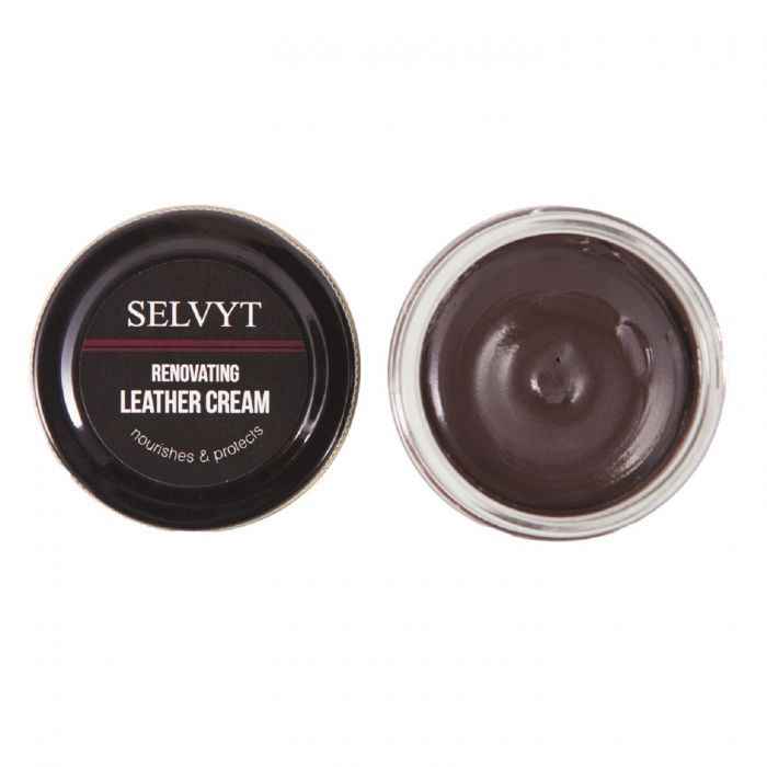 Selvyt Leather Polish Duo, Cream and Wax