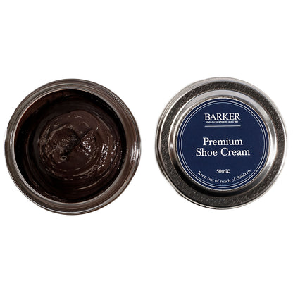 Barker Premium Shoe Polish 50ml, All Smooth and Grained Leathers