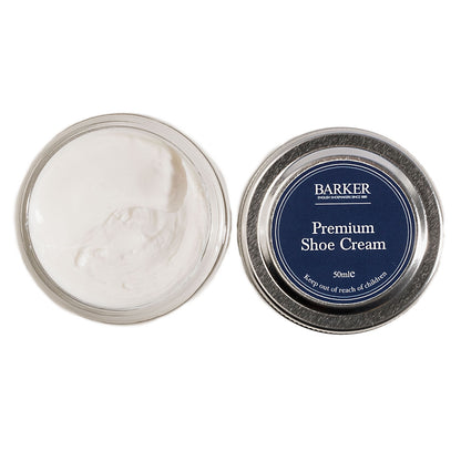 Barker Premium Shoe Polish 50ml, All Smooth and Grained Leathers