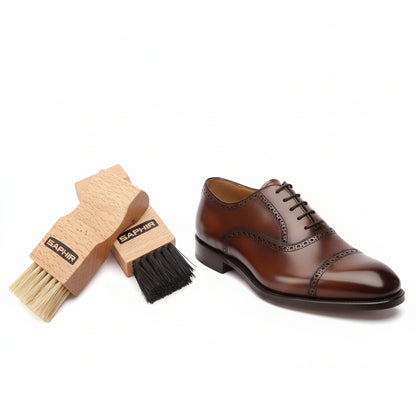 Saphir Beaute Light Wood Pommadier Brush