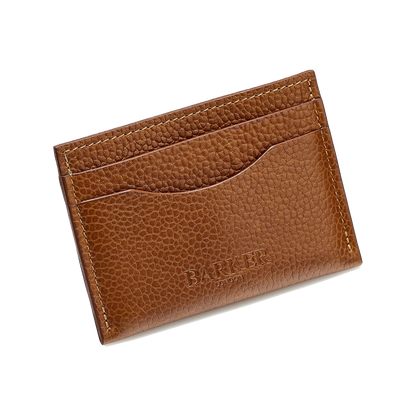 Barker Curved Leather Card Holder
