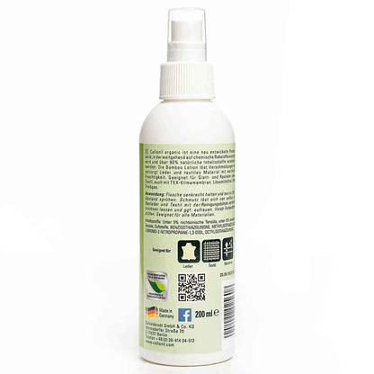 Collonil Organic Clean Bamboo Lotion 200ml with Cloth