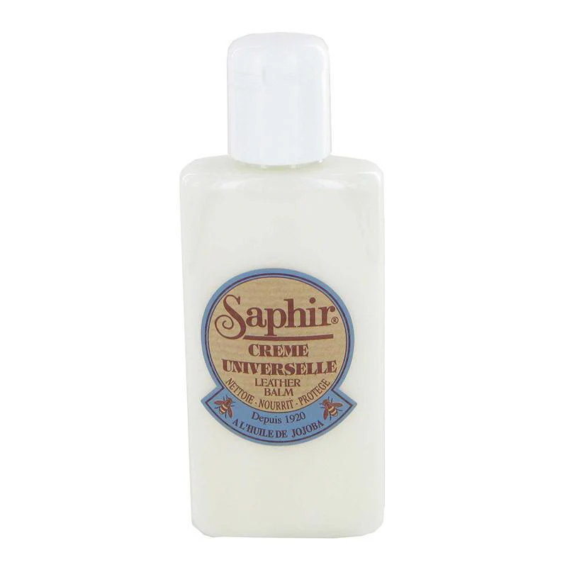 Saphir Creme Universelle Leather Balm and Polishing Cloth