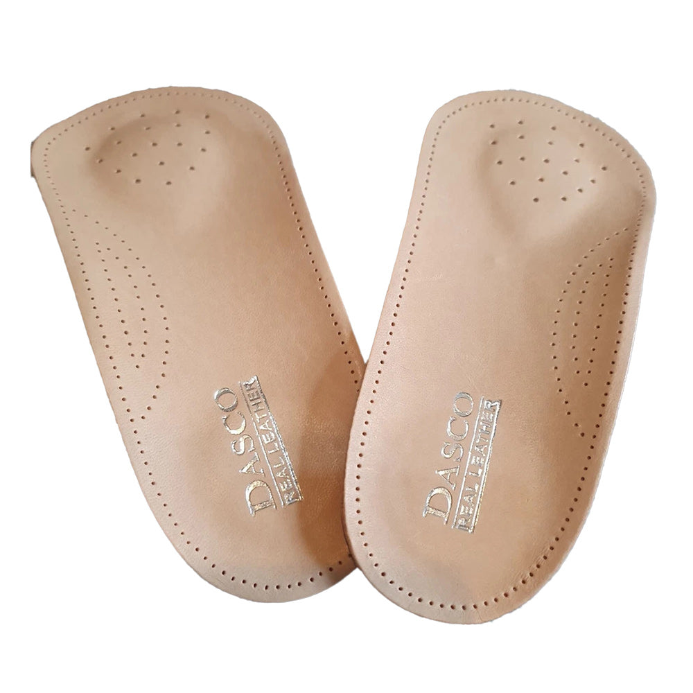 Dasco Arch Comfort Insoles Womens Leather Support Cushion Pads