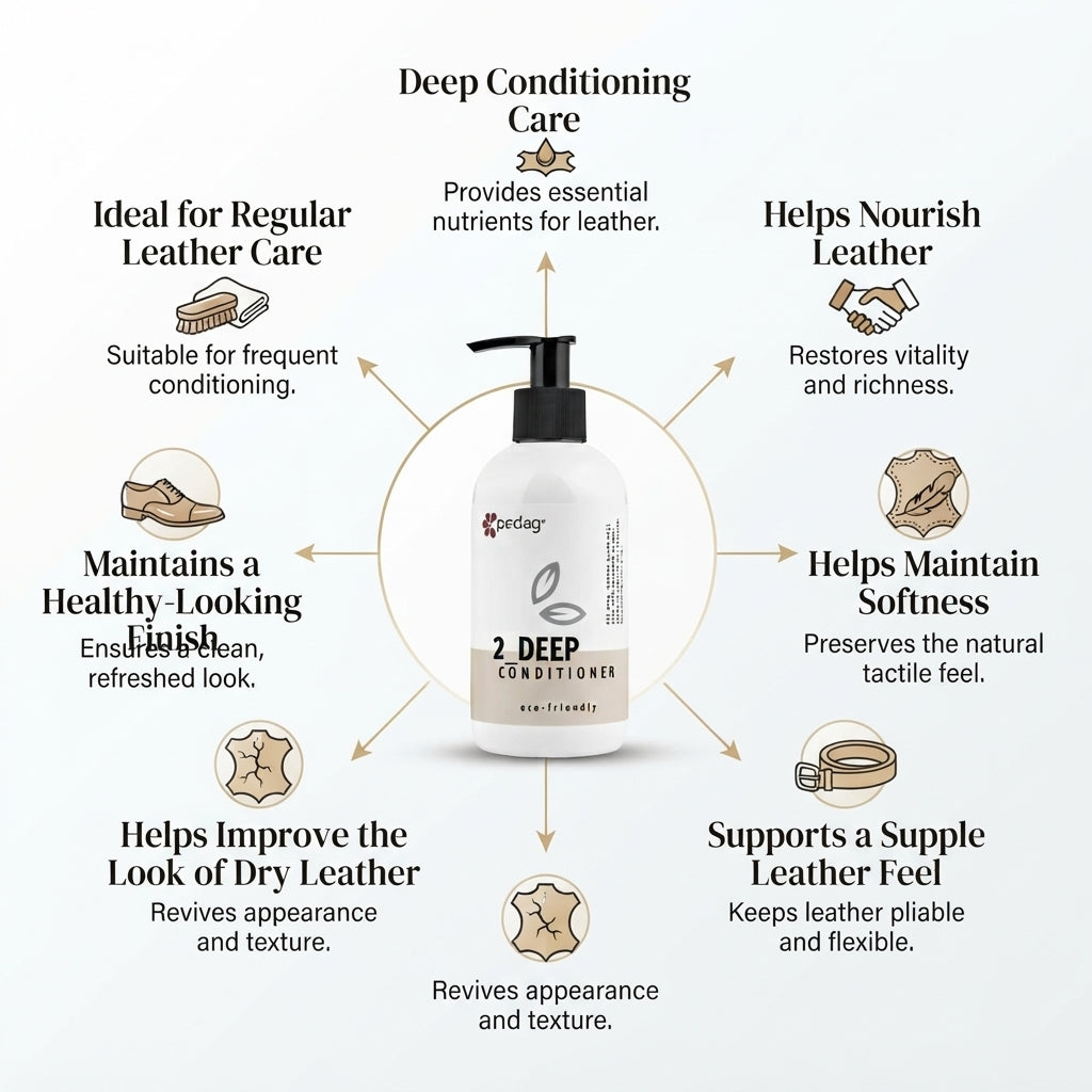 Pedag Deep Conditioner Eco-Friendly 220ml for Leather Care