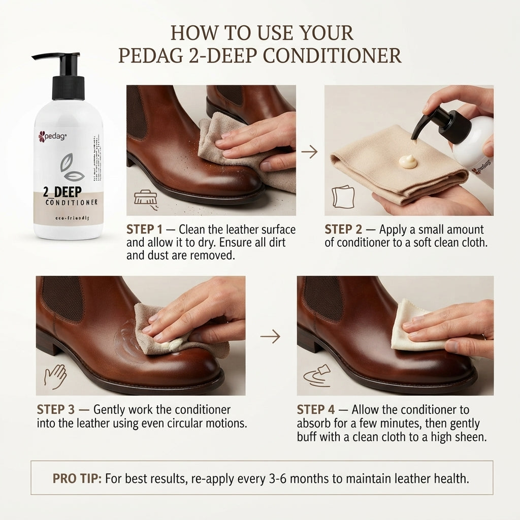 Pedag Deep Conditioner Eco-Friendly 220ml for Leather Care