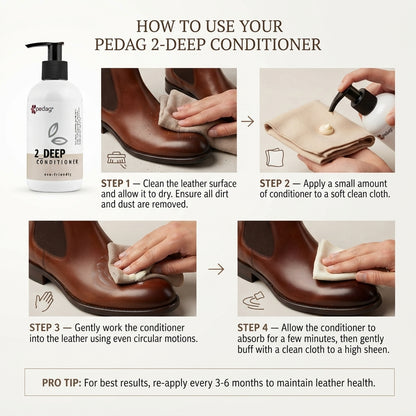 Pedag Deep Conditioner Eco-Friendly 220ml for Leather Care
