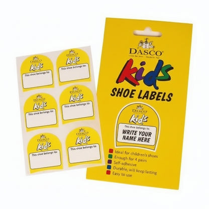 Dasco Kids Shoe Labels