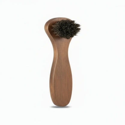 G.H. Bass Natural Horsehair Applicator Brush for Boots & Shoes