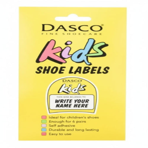 Dasco Kids Shoe Labels