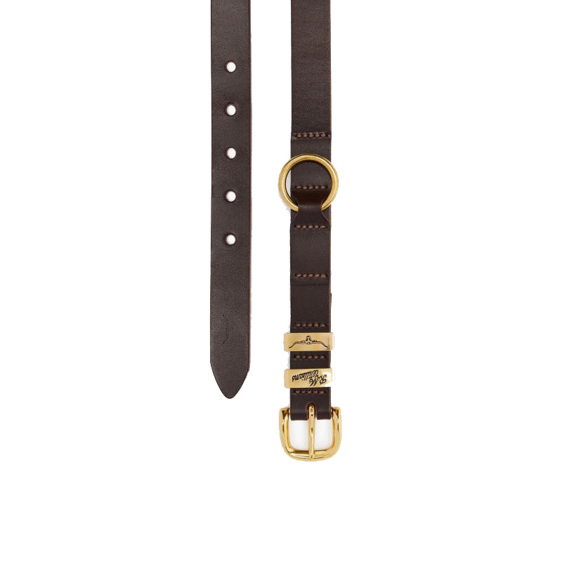 R.M.Williams Drover 1 Dog Collar Chestnut