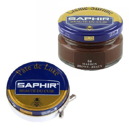Saphir Beaute du Cuir Creme Surfine and Pat de Luxe Combo