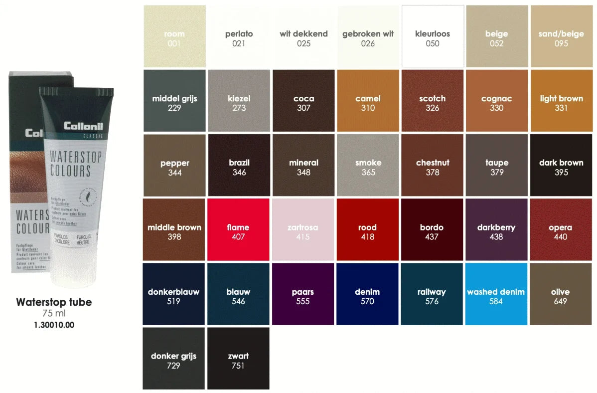 Collonil Colour Polish Waterstop Tube 75ml