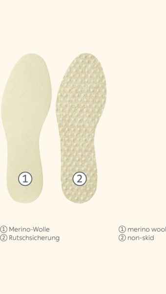 Pedag Merino Wool Insole for Shoes and Boots