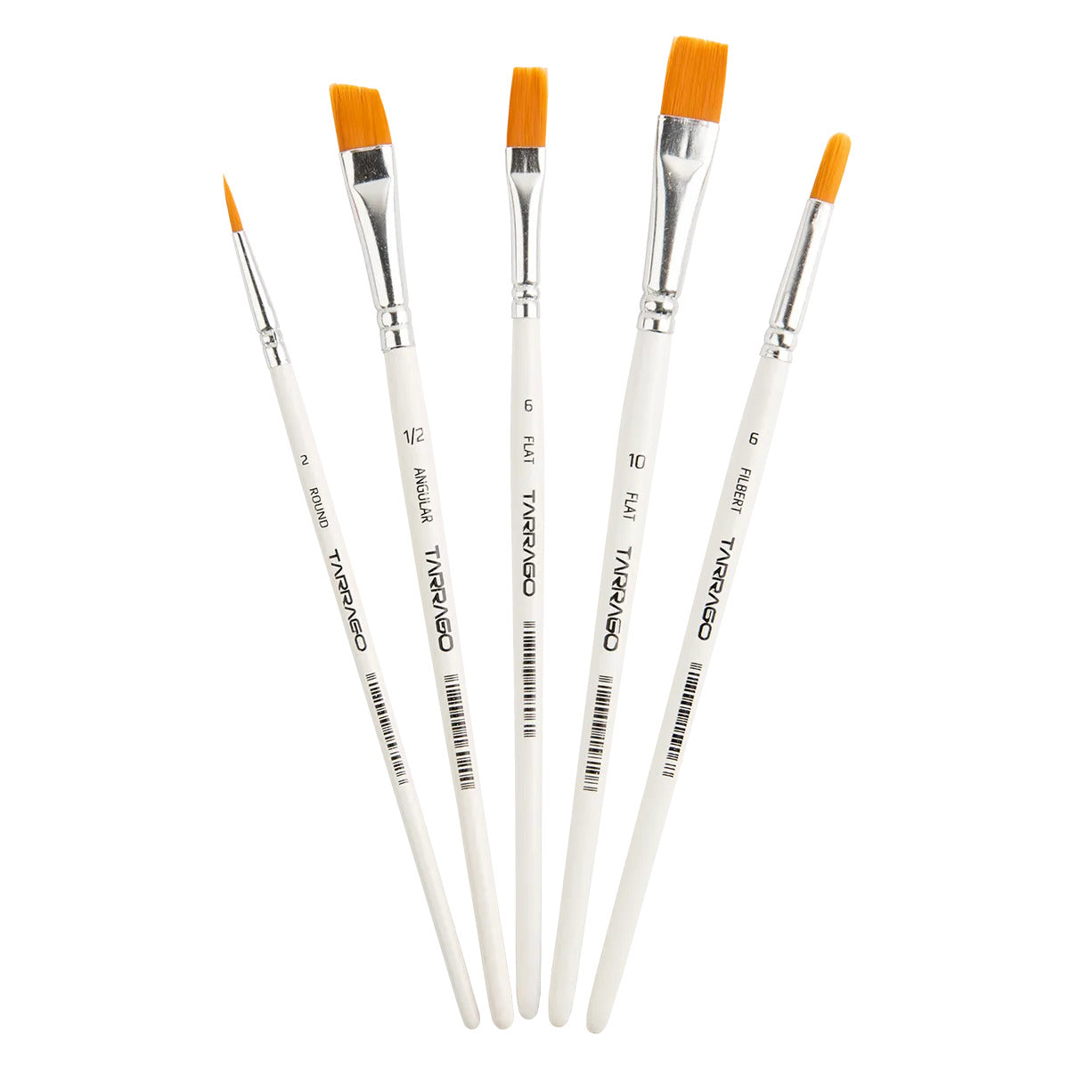 Tarrago Sneakers Paint Brush Set - 5 Piece Kit