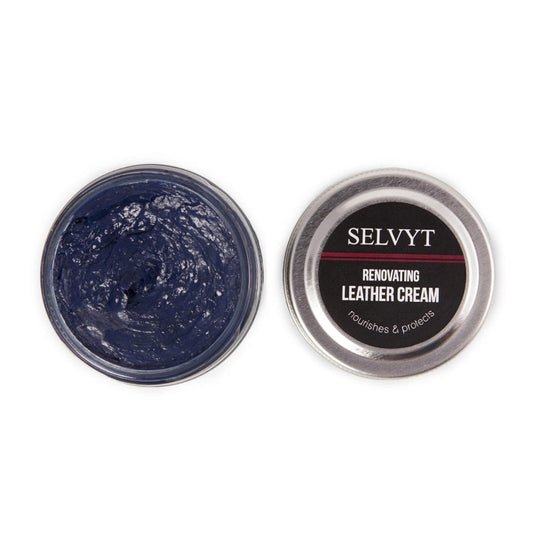 Selvyt Cream Polish 2pcs in Midnight Blue