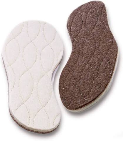 Pedag Keep Warm Wool Cork Insole - 100% Wool & Natural Comfort