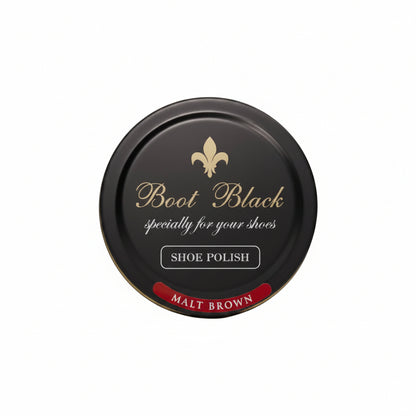 Boot Black Wax Shoe Polish 50ml