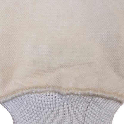 Selvyt SR Cream Cotton Polishing Mitt with Lining for Shoes & Leather