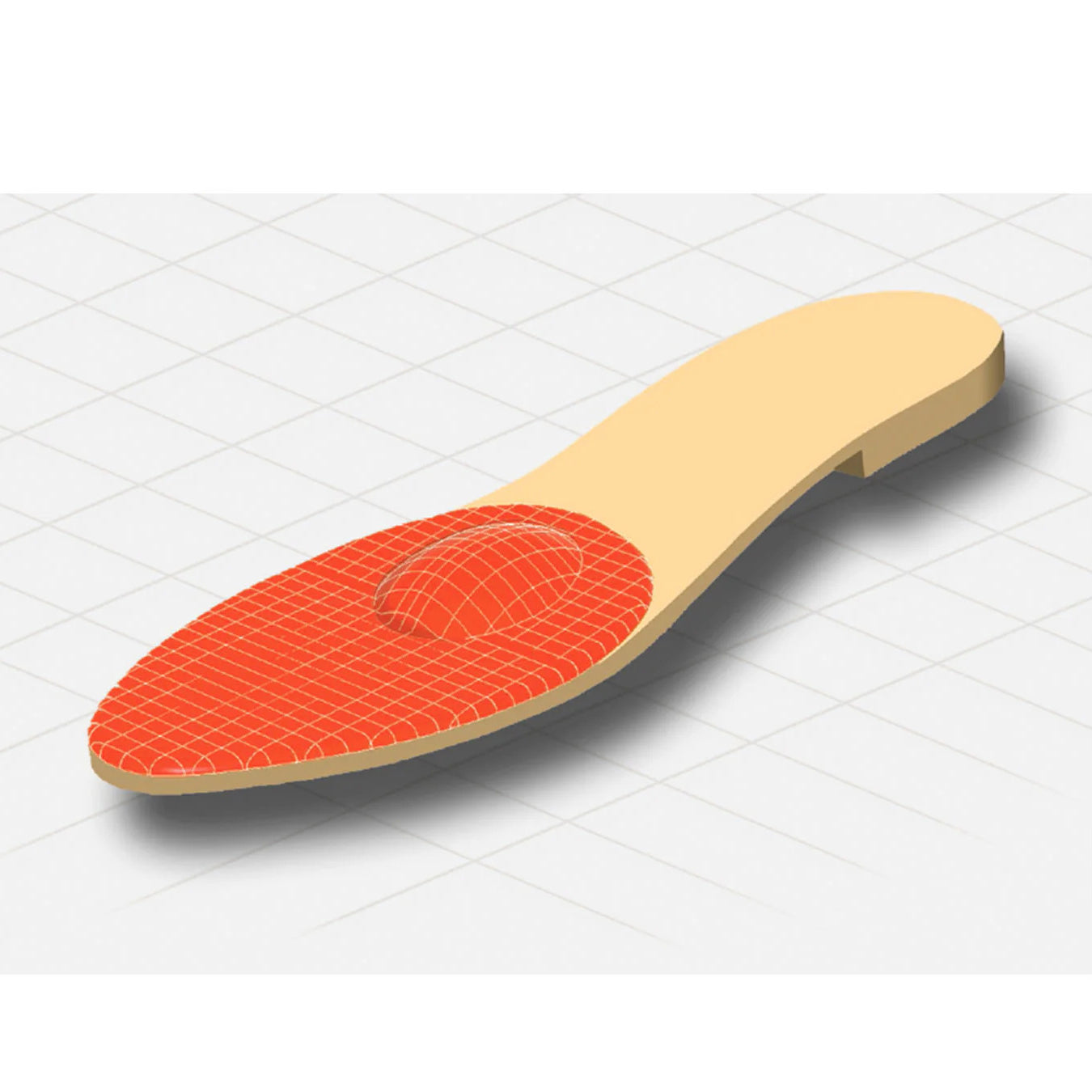 Pedag Half Insoles High Heels Peep Toe Leather Half Insole Forefoot Cushion